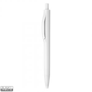 BRIDGE C, plastična hemijska olovka, bela; šifra artikla: 10.166.90